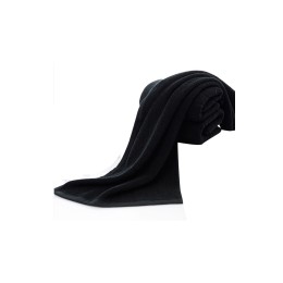 SKTW035 Pure black towel Cotton thick type Pure color Pure cotton black face towel Hair loss man stain resistant Dirty towel 75*35cm SKTW035 Pure black towel Cotton thick type Pure color Pure cotton black face towel Hair loss man stain resistant Dirty towel 75*35cm